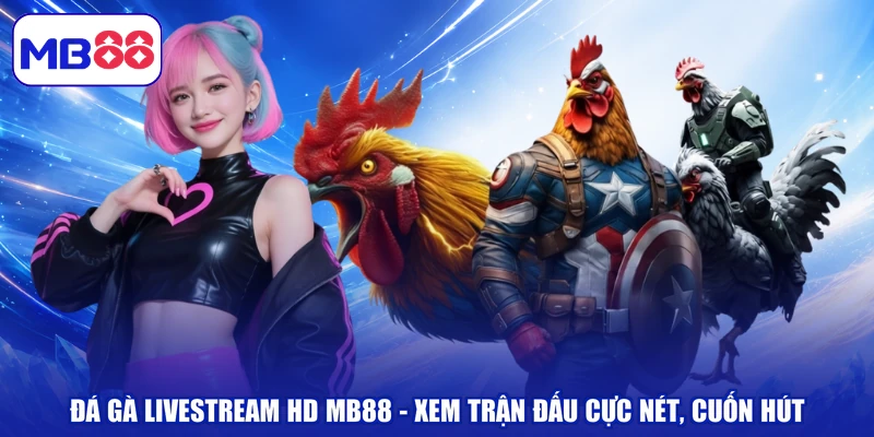 Đá Gà Livestream HD MB88 - Xem Trận Đấu Cực Nét, Cuốn Hút